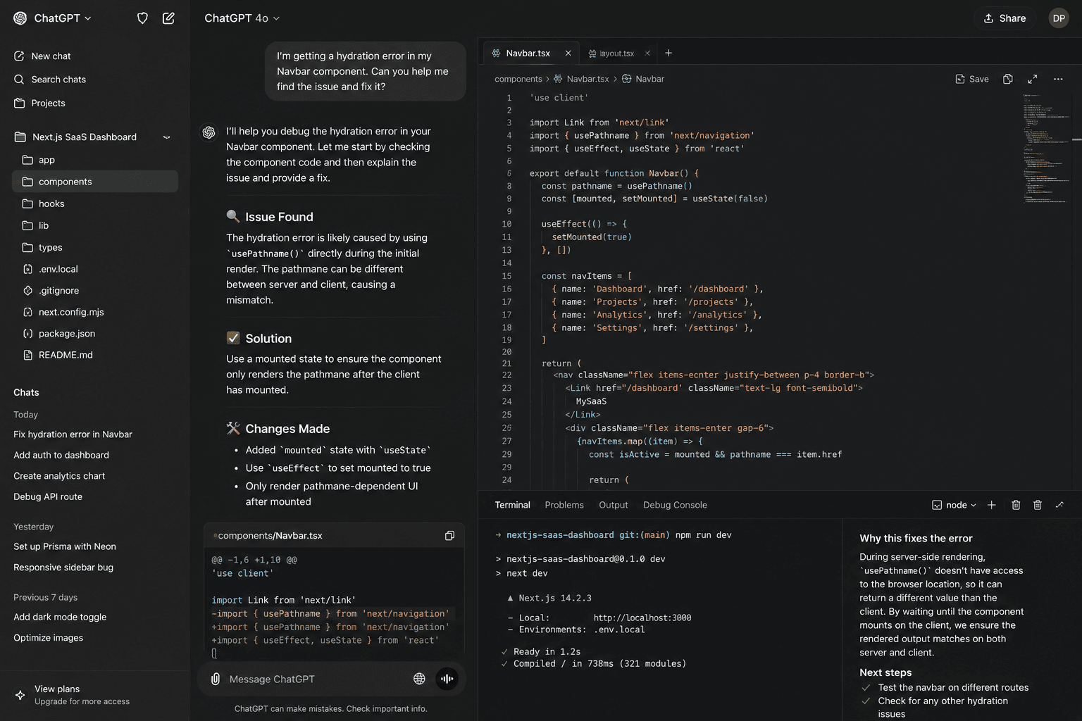 ChatGPT screenshot 3