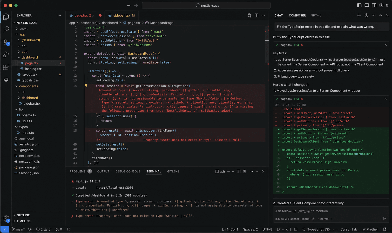 Cursor screenshot 3